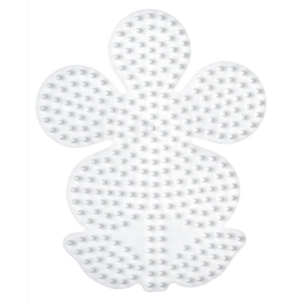 Hama perler blomst perleplade