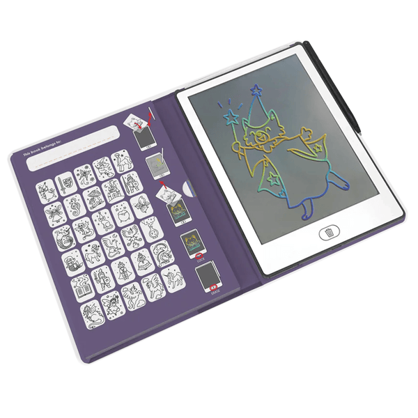 Kidydraw mini skitsebog med LCD skærm, eventyr