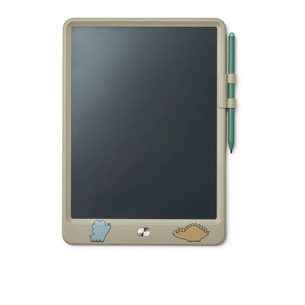 Liewood Zora tegne tablet, dinosaurs/mist