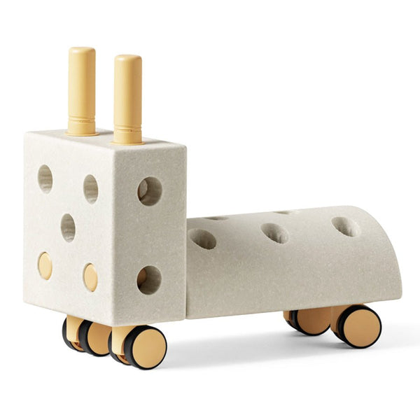 MODU Tiny Ride, 10 Dele - Sand Grey/Honey Yellow