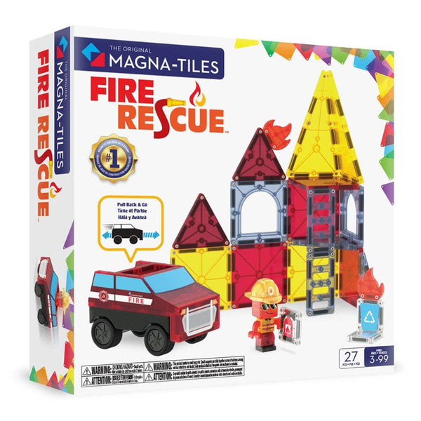 Magna - Tiles Brand - Og Redningsstation, 27 dele