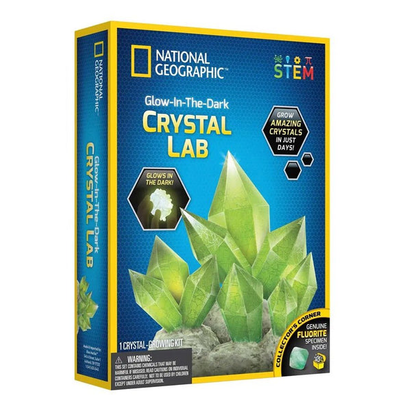 National Geographic glow in the dark krystaller