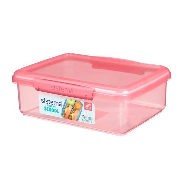 Sistema Coloured lunch madkasse 2L, pink punch