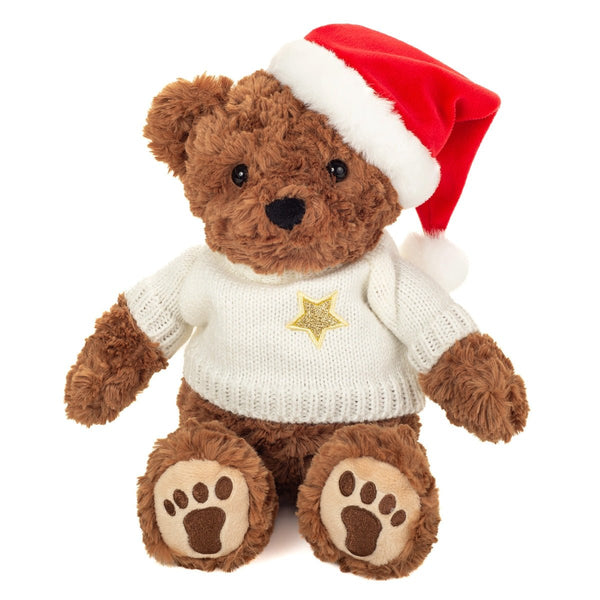Teddy Hermann Julebamse med Sweater, 11 CM