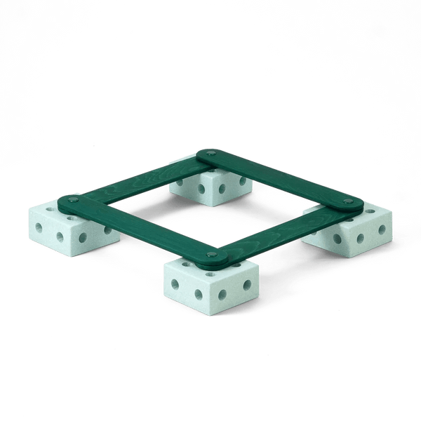 MODU Balancebane 17 Dele, Ocean Mint/Forest Green