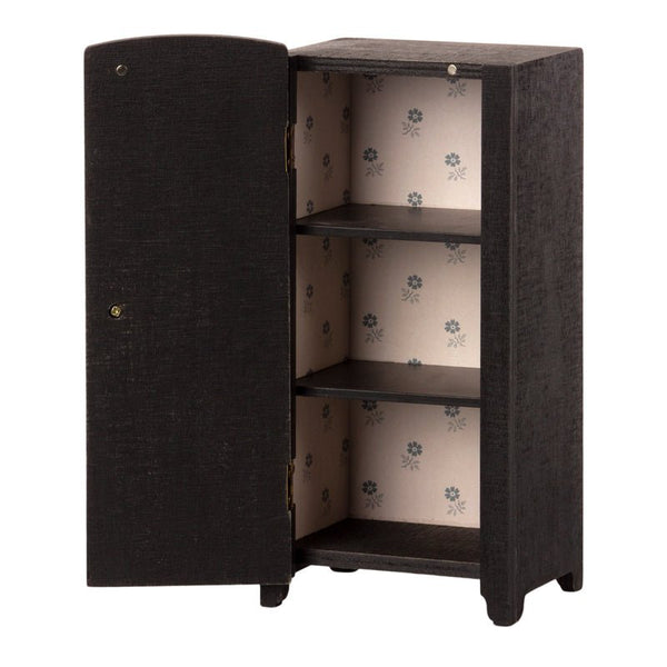 Maileg miniature skab, Anthracite