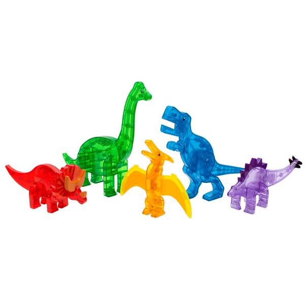 Magna - Tiles byggemagneter, Dinosaurer