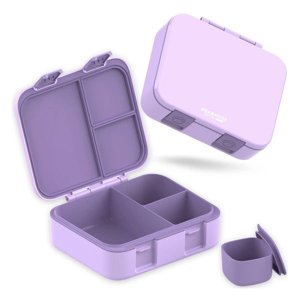 Bearfoot Bento COMPACT Madkasse, 1L - Lilla Havfrue