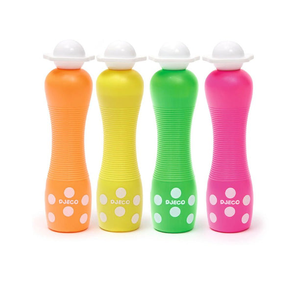 Djeco skum duppe tusser, neon