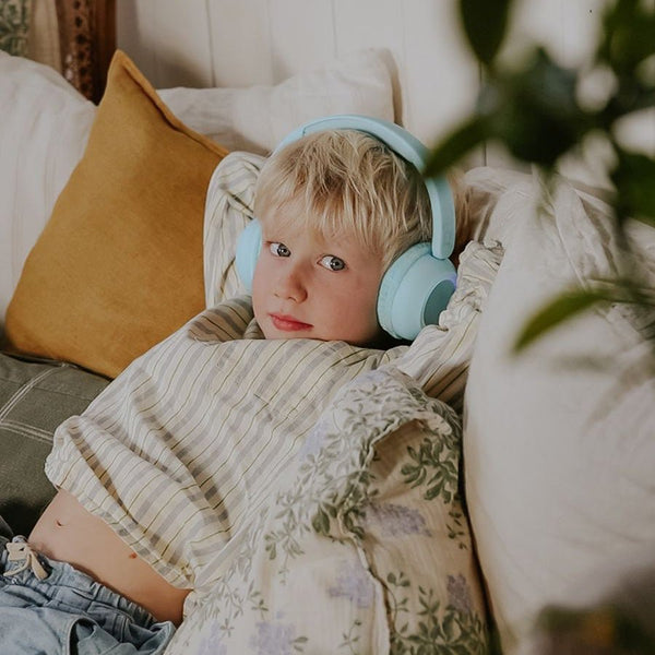 Lalarma trådløs høretelefon med lys, mint