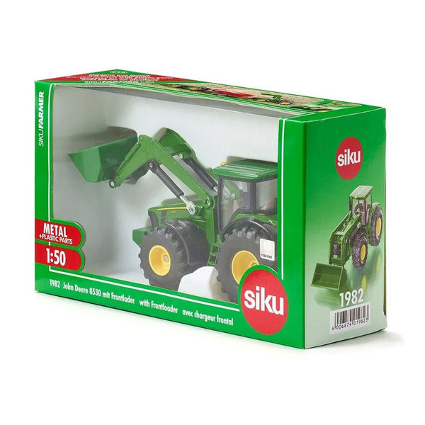 Siku John Deere Traktor med Frontlæsser