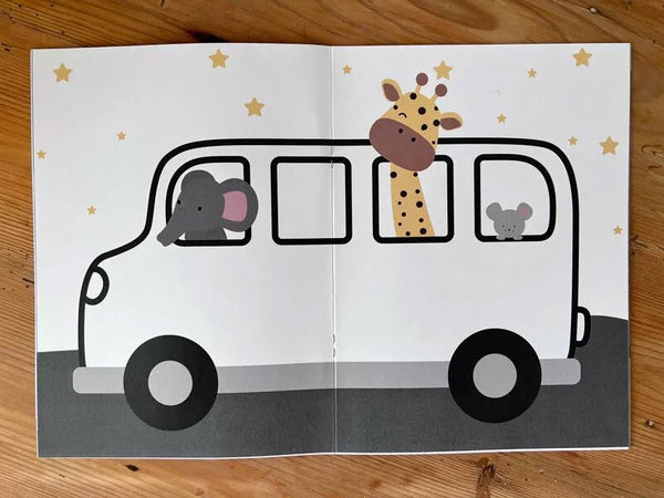 Aufgaben - und malbuch für kinder ab 2 jahre