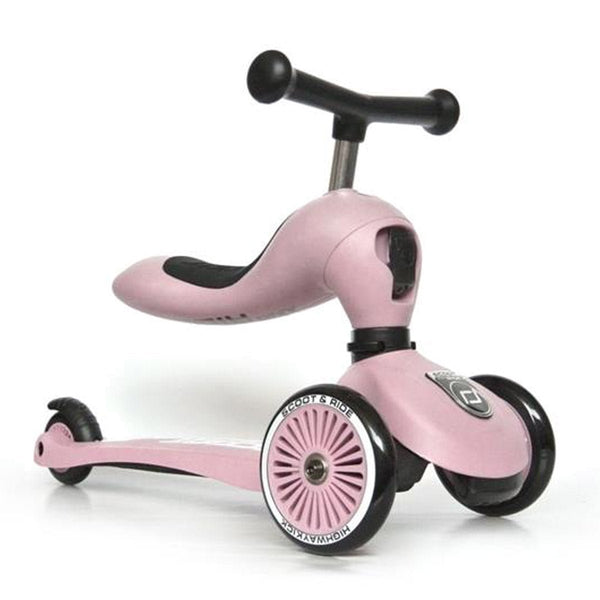 Scoot and Ride 2 - i - 1 løbehjul, Highway Kick 1 - rose