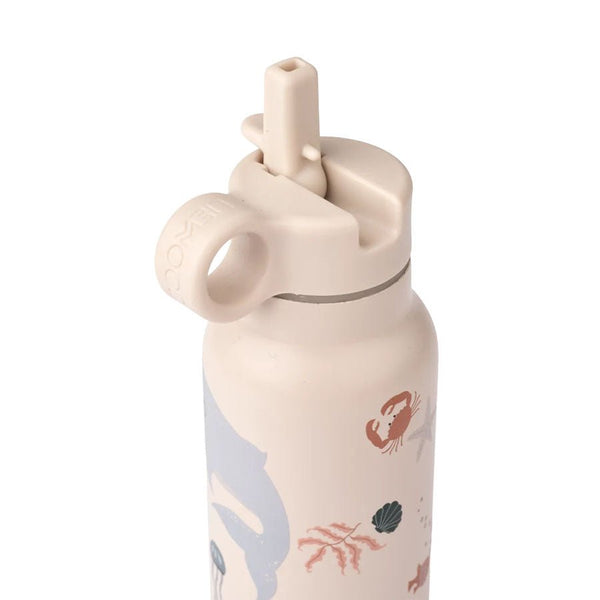 Liewood Falk Vand Flaske 350 ml, Sea creature / Sandy