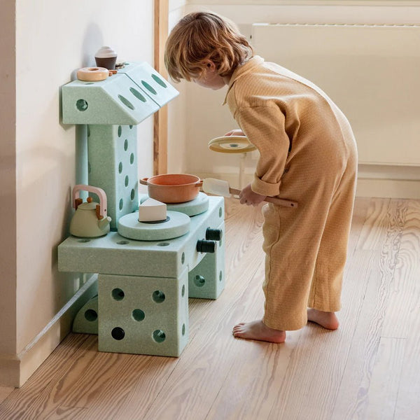 MODU Dreamer Sæt, 33 Dele - Ocean Mint/Forest Green