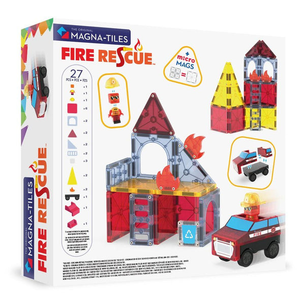 Magna - Tiles Brand - Og Redningsstation, 27 dele