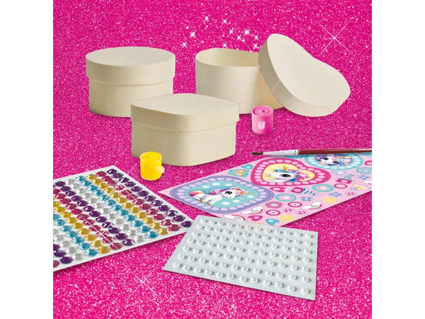 Smykkeskrin med Diamant Mosaik