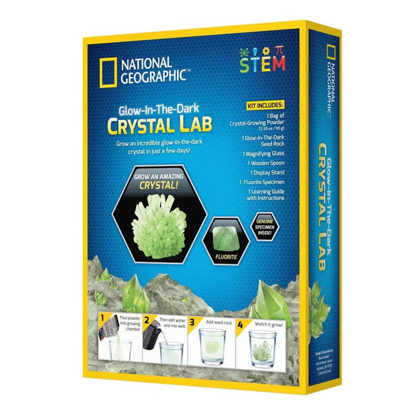 National Geographic glow in the dark krystaller