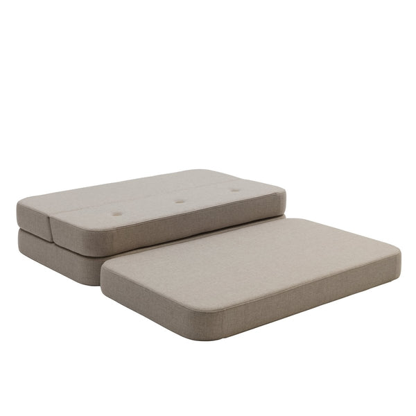 byKlipKlap 3 - fold sofa, 140 cm beige