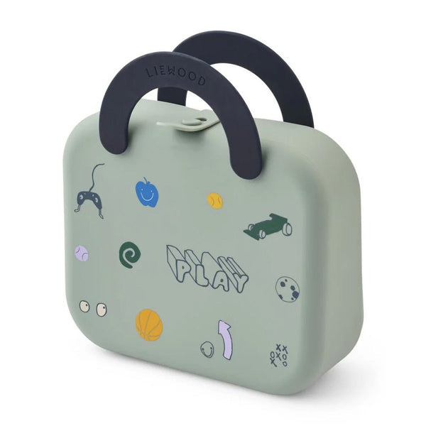Elara Foldbar Madkasse i Play/Dusty Peppermint