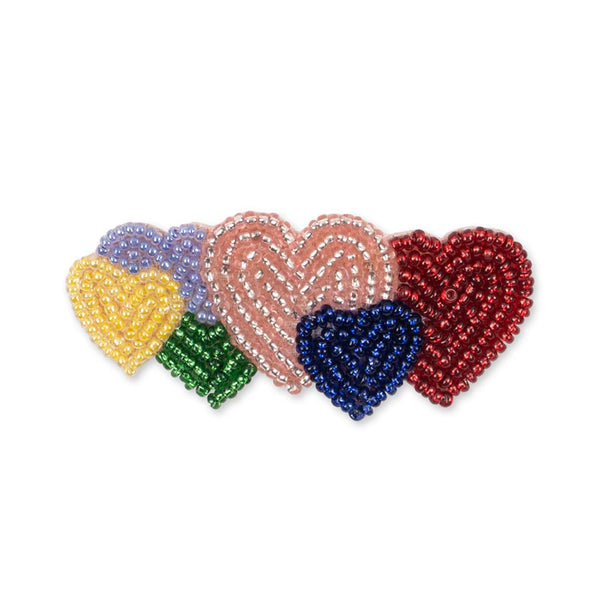 Hjerte Perle Hårclips i Coeur Colore