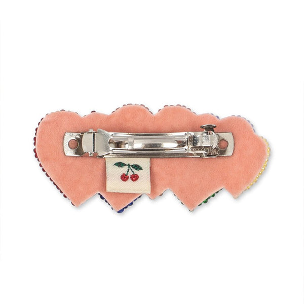 Hjerte Perle Hårclips i Coeur Colore