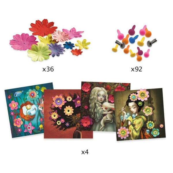 Kreativ Æske: Papirblomster "Rock n' Roses"