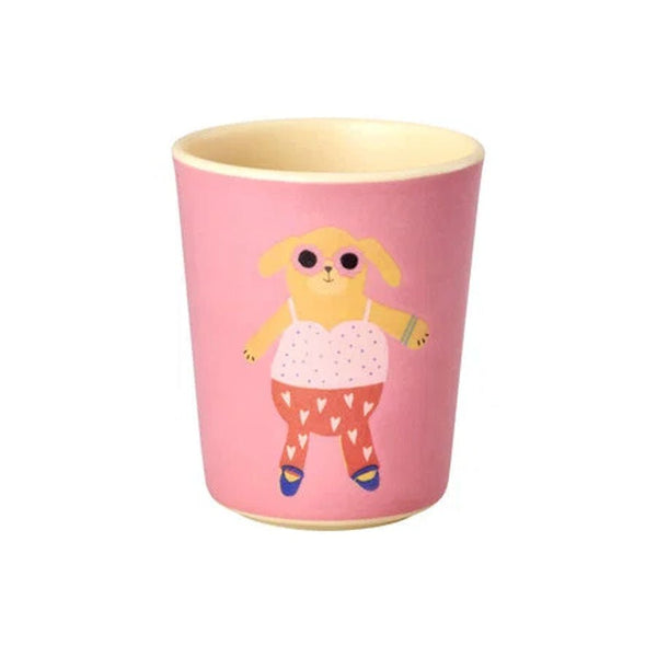 Melamin Kop med Hunde Motiv med Mat Finish (150 ml)