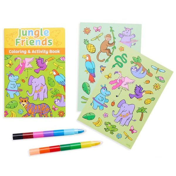 Mini Aktivitets Rejsesæt i Jungle Friends