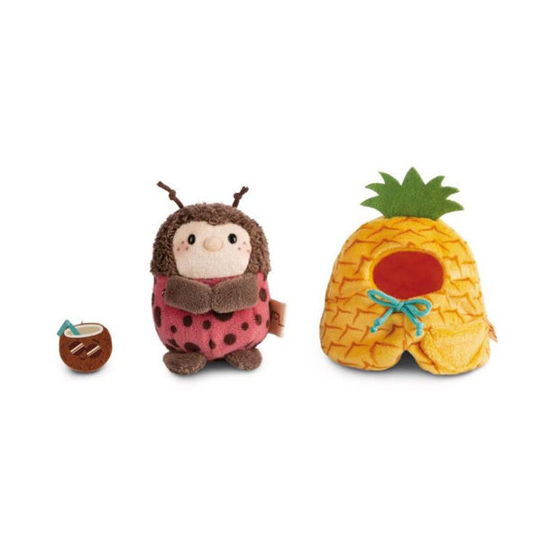 Mariehønen Dozz i Kostume med Ananas og Kokos (8 cm)