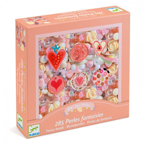 Plastperler med Hjerter