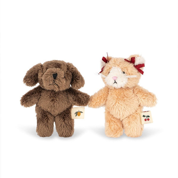 Tiny Teddy Bedste Venner i Green Stripe