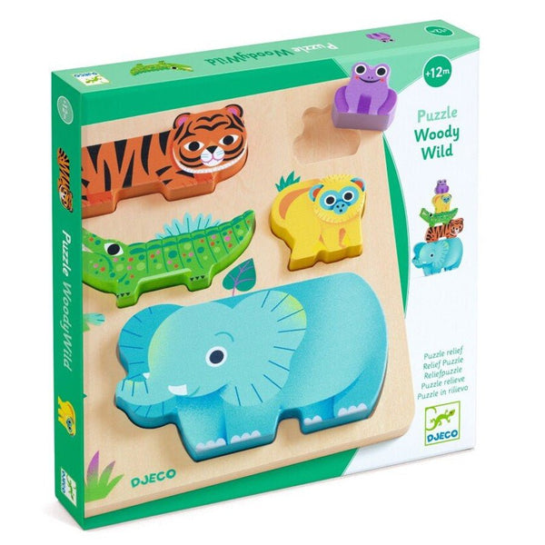 WoodyWild Træpuslespil