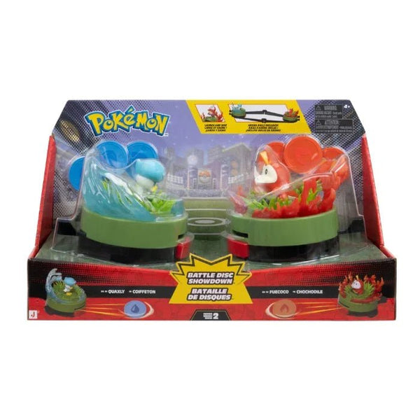 Battle Disc Quaxly VS Fuecoco