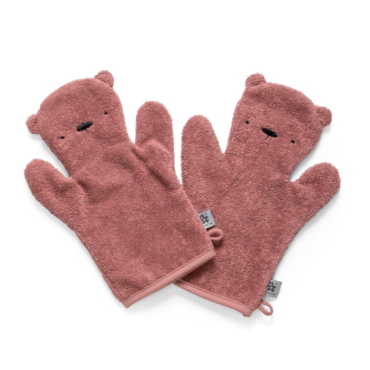 Sebra badehandsker, blossom pink