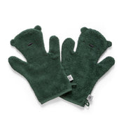 Sebra badehandsker, bottle green