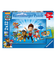 Paw Patrol puslespil 2 - i - 1, 12 brikker