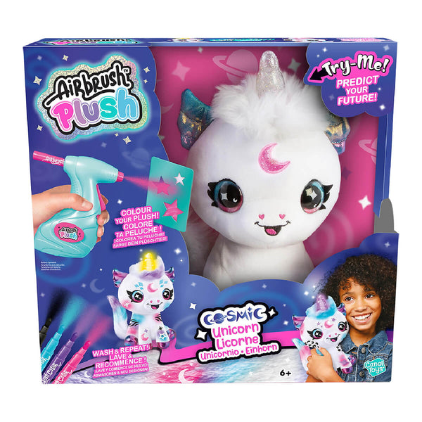 Airbrush Plush Kosmisk Enhjørning