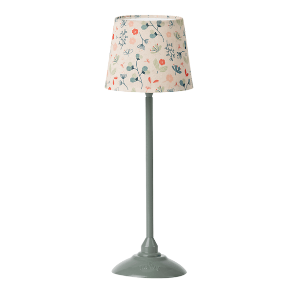 Maileg miniature gulvlampe, Mint