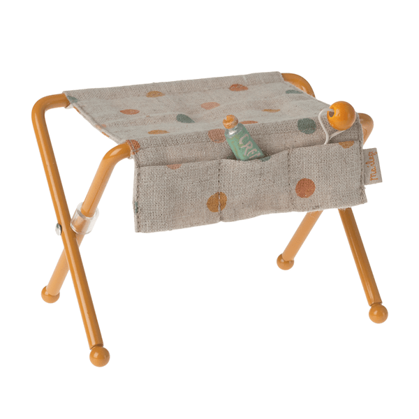 Maileg Puslebord, Baby mus - okker