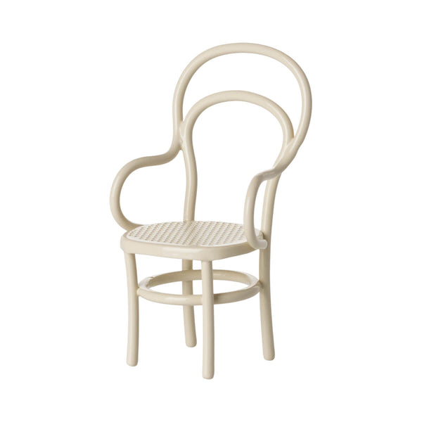 Maileg Vintage Stol, Mus - Off White