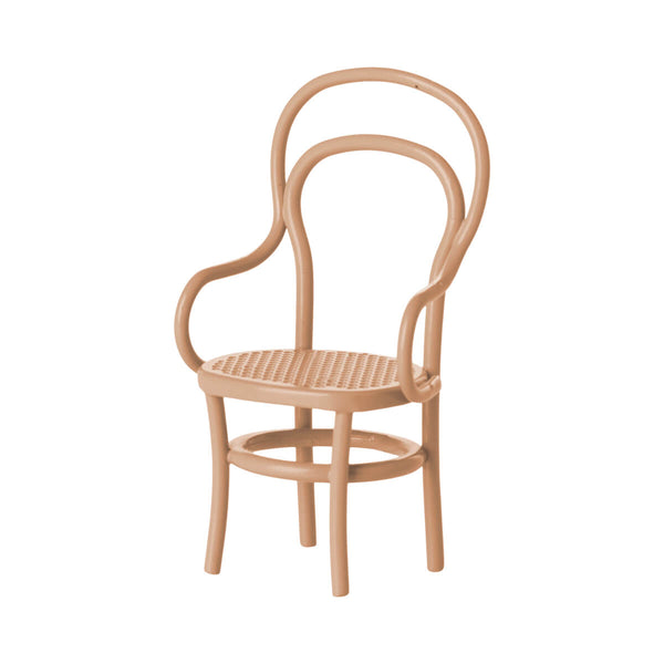 Maileg Vintage Stol, Mus - Dark Powder