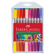 Faber - Castell dobbelt tusser med tyk og tynd spids, 20 stk