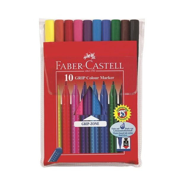 Faber - Castell grip tusser, 10 stk