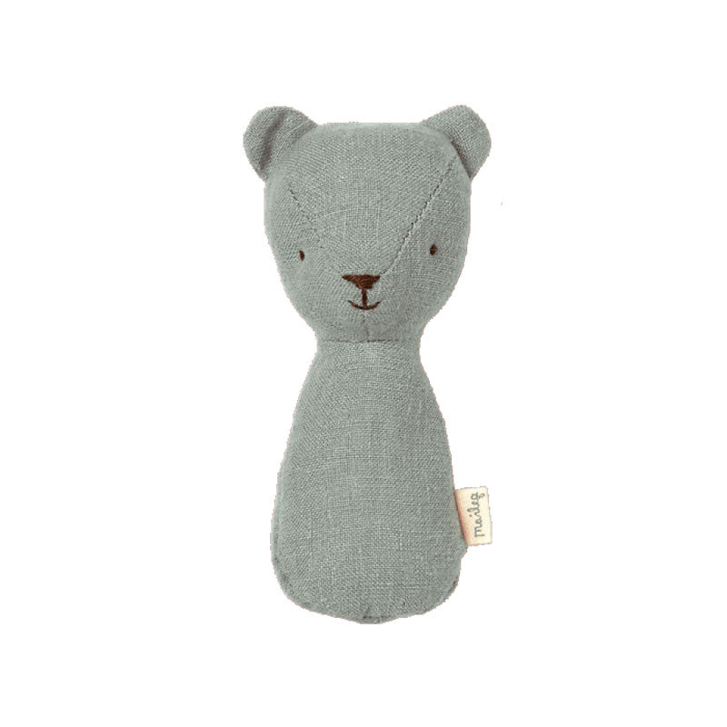Maileg babyrangle, bamse - light blue