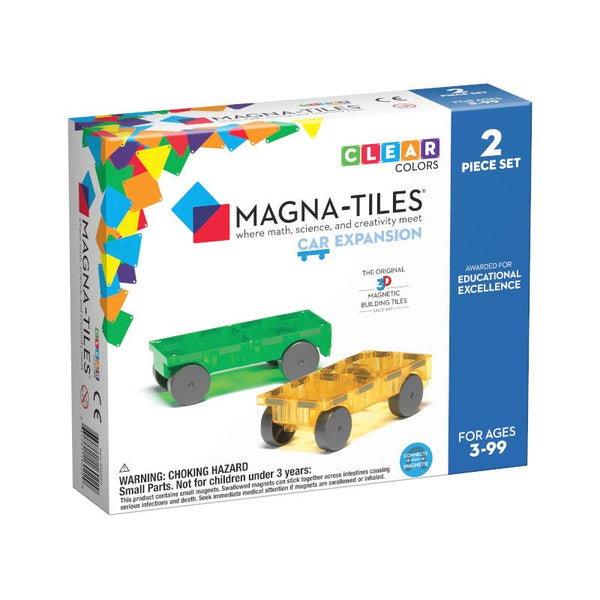 Magna - Tiles byggemagneter Cars, 2 stk