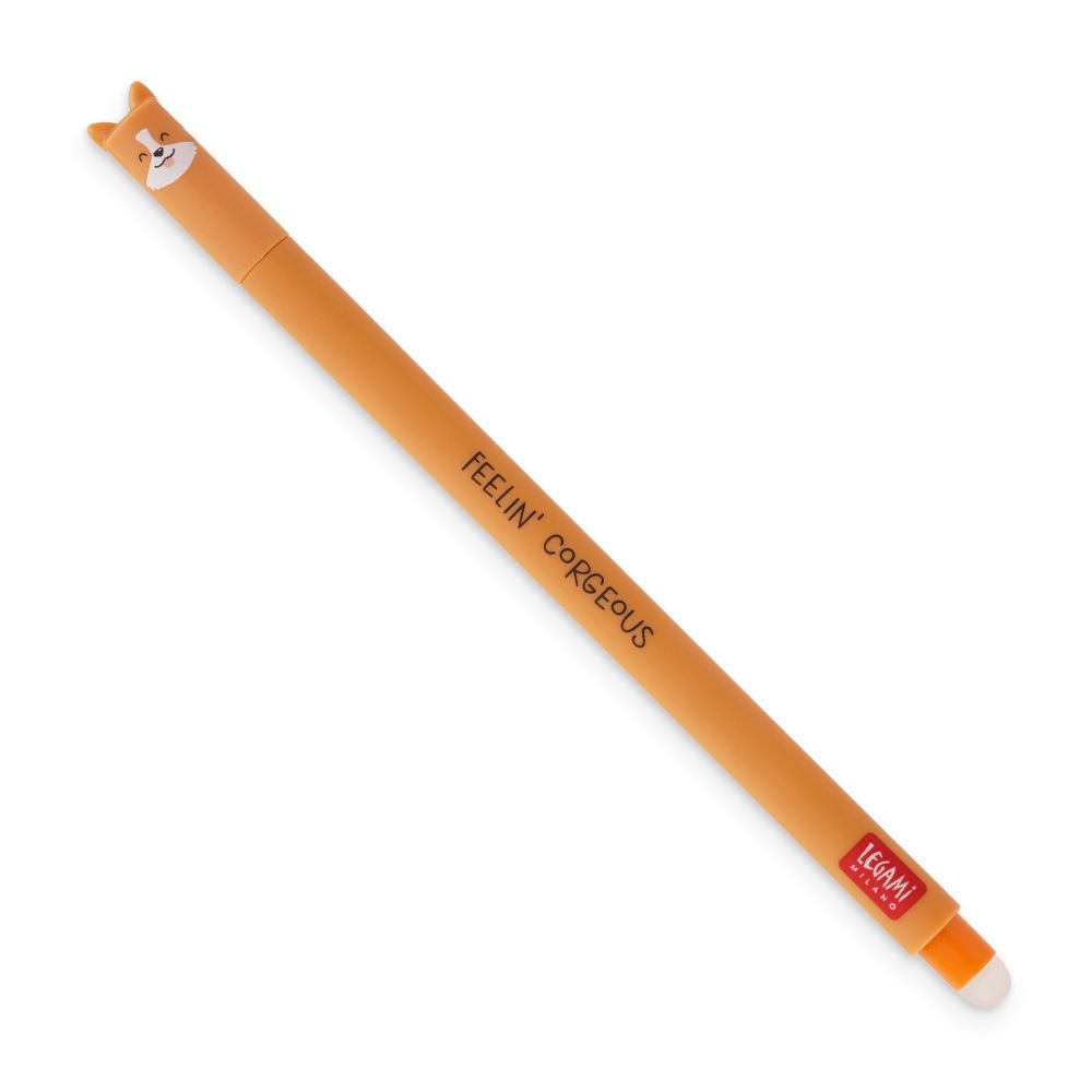 Gel Pen Sletbar, Corgi - Sort