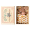 Sleepy Wakey Babymaus in Streichholzschachtel Rose