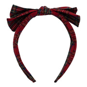 Mimi & Lula Hårbøjle, Red Tartan Edie Pony Pals