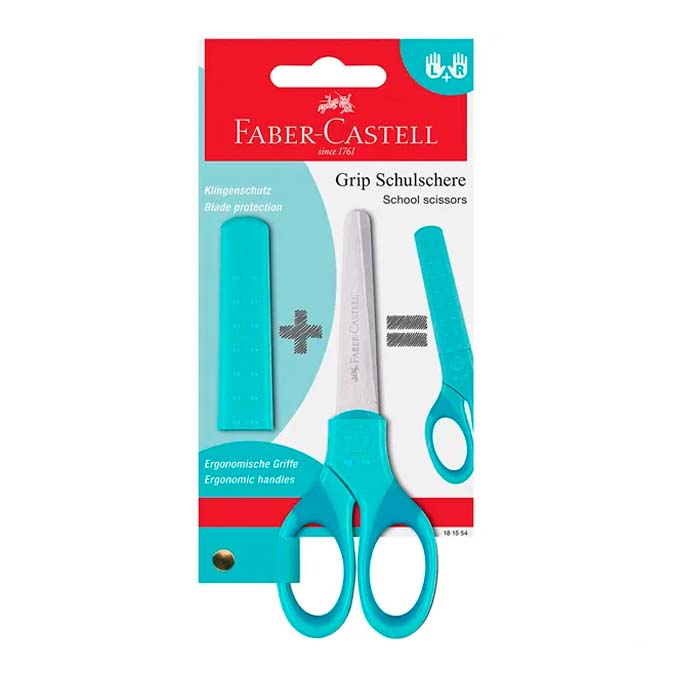 Faber - Castell børnesaks, turkis